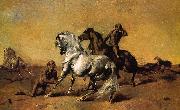 Eugene Fromentin Desert Scene oil painting